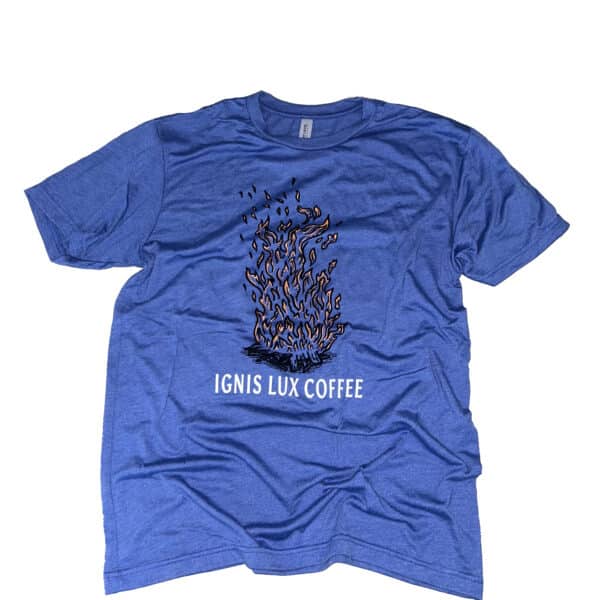 Ignis Lux Coffee T-Shirt Alternate Version